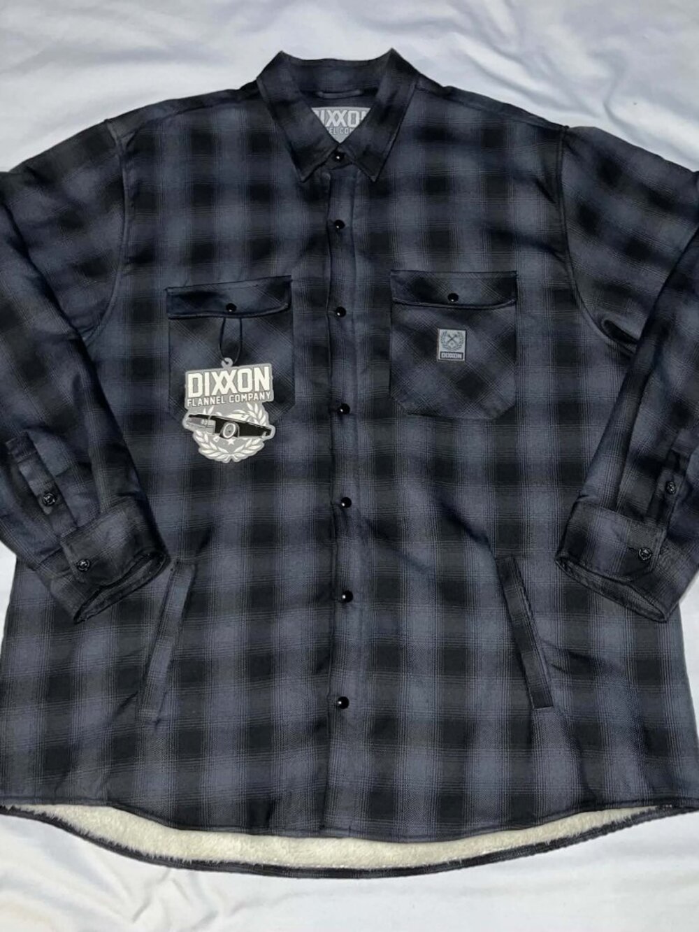 Dixxon Flannel Co. "The Honcho" Sherpa-Lined Flannel Jacket in Size 3XL NWT